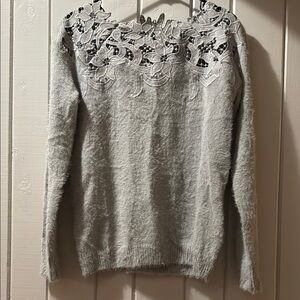 Vici sincerely yours sweater -Grey